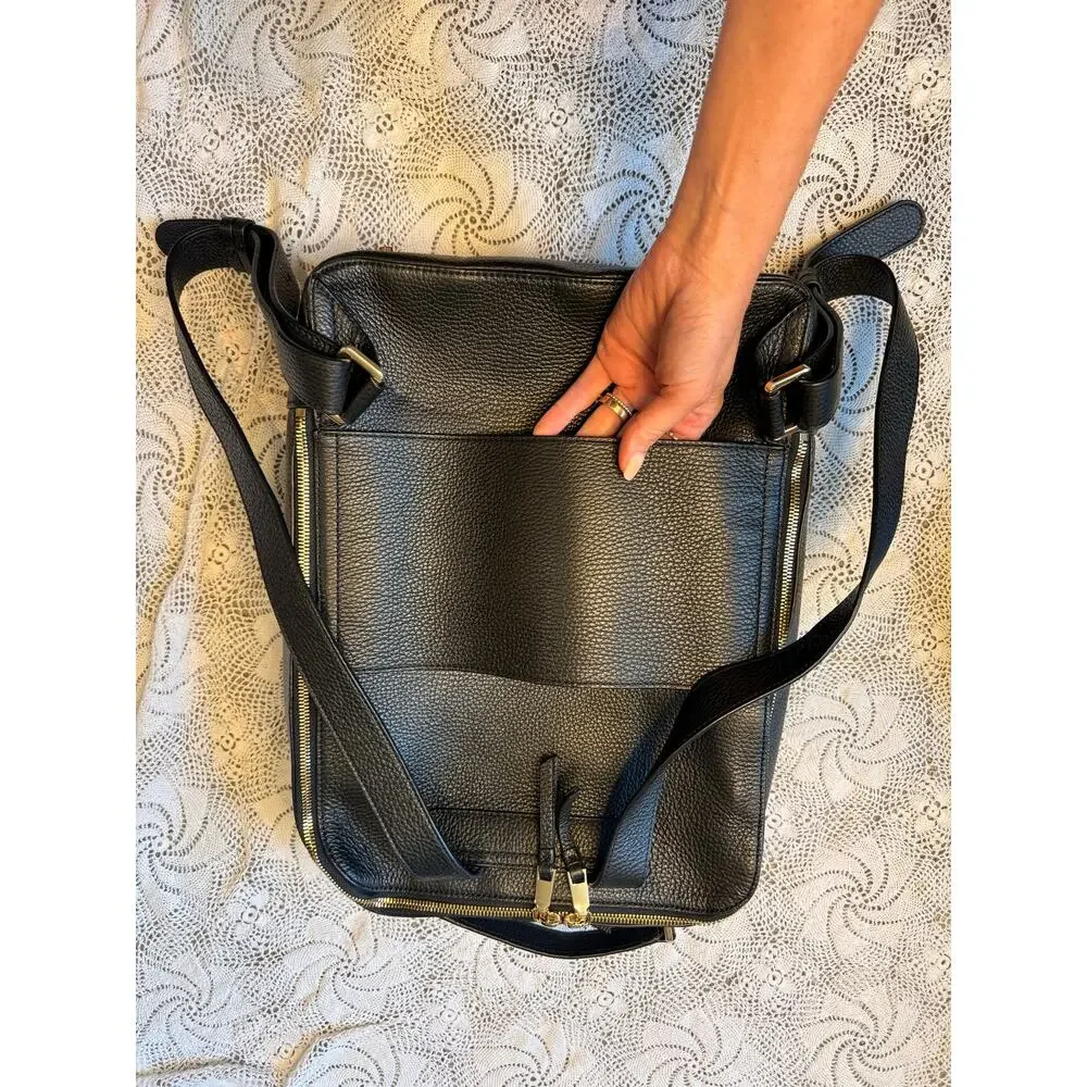 Quince Italian Leather Laptop Backpack Excellent Condition - Picture 6 of 9